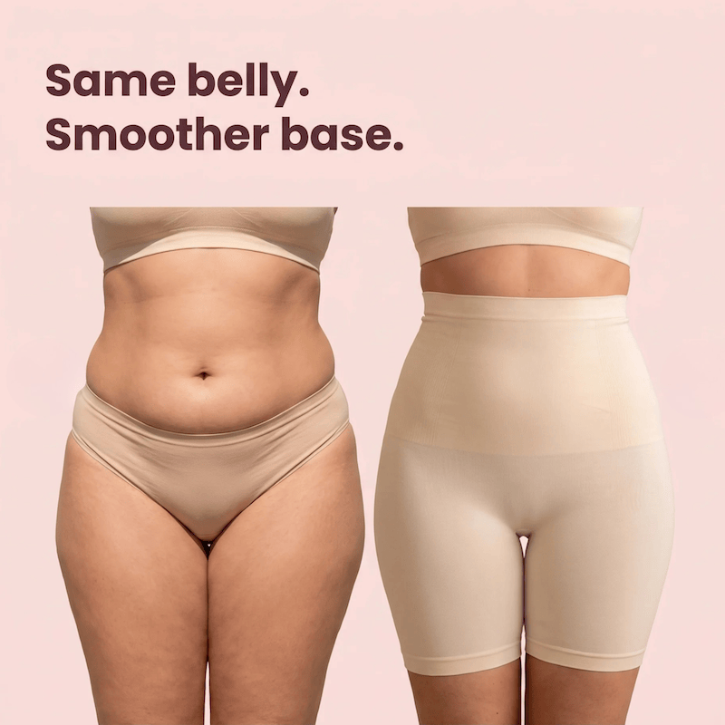 High-Waisted Seamless Shapewear Shorts