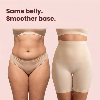 High-Waisted Seamless Shapewear Shorts