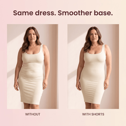 High-Waisted Seamless Shapewear Shorts