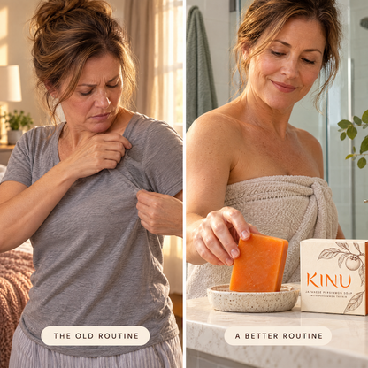 Persimmon Soap for Stubborn Midlife Odor