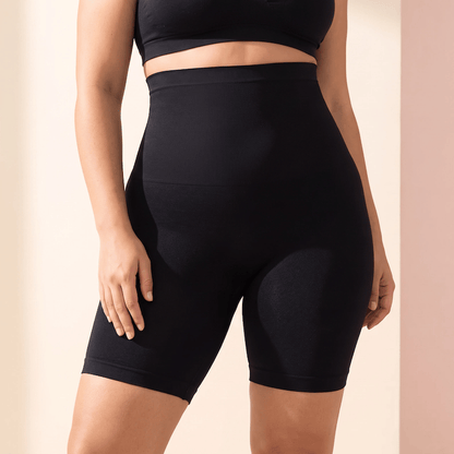 High-Waisted Seamless Shapewear Shorts