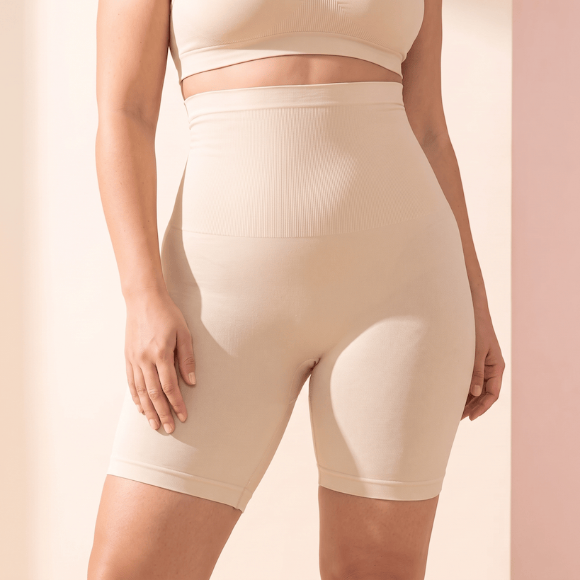 High-Waisted Seamless Shapewear Shorts