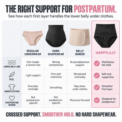 The Postpartum Panty That Makes You Look Up to 2″ Smaller Under Clothes