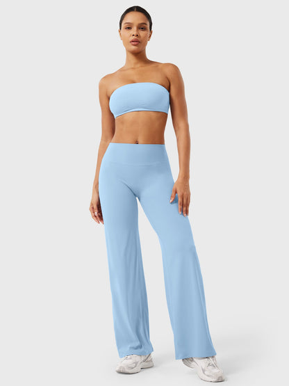 Clean-Front Straight-Leg Pant Leggings