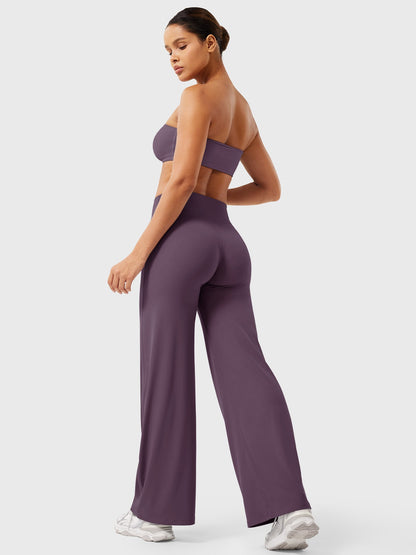 Clean-Front Straight-Leg Pant Leggings