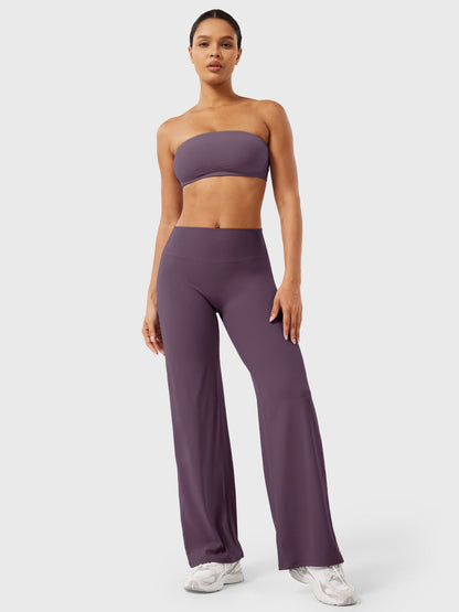 Clean-Front Straight-Leg Pant Leggings