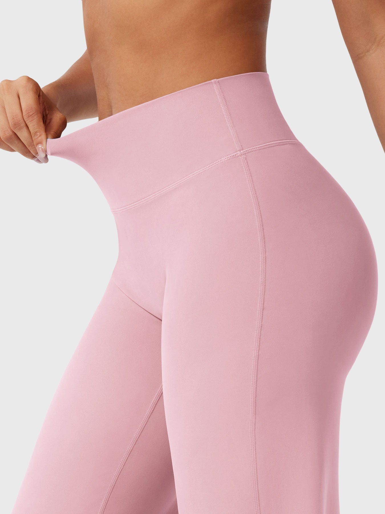 Clean-Front Straight-Leg Pant Leggings