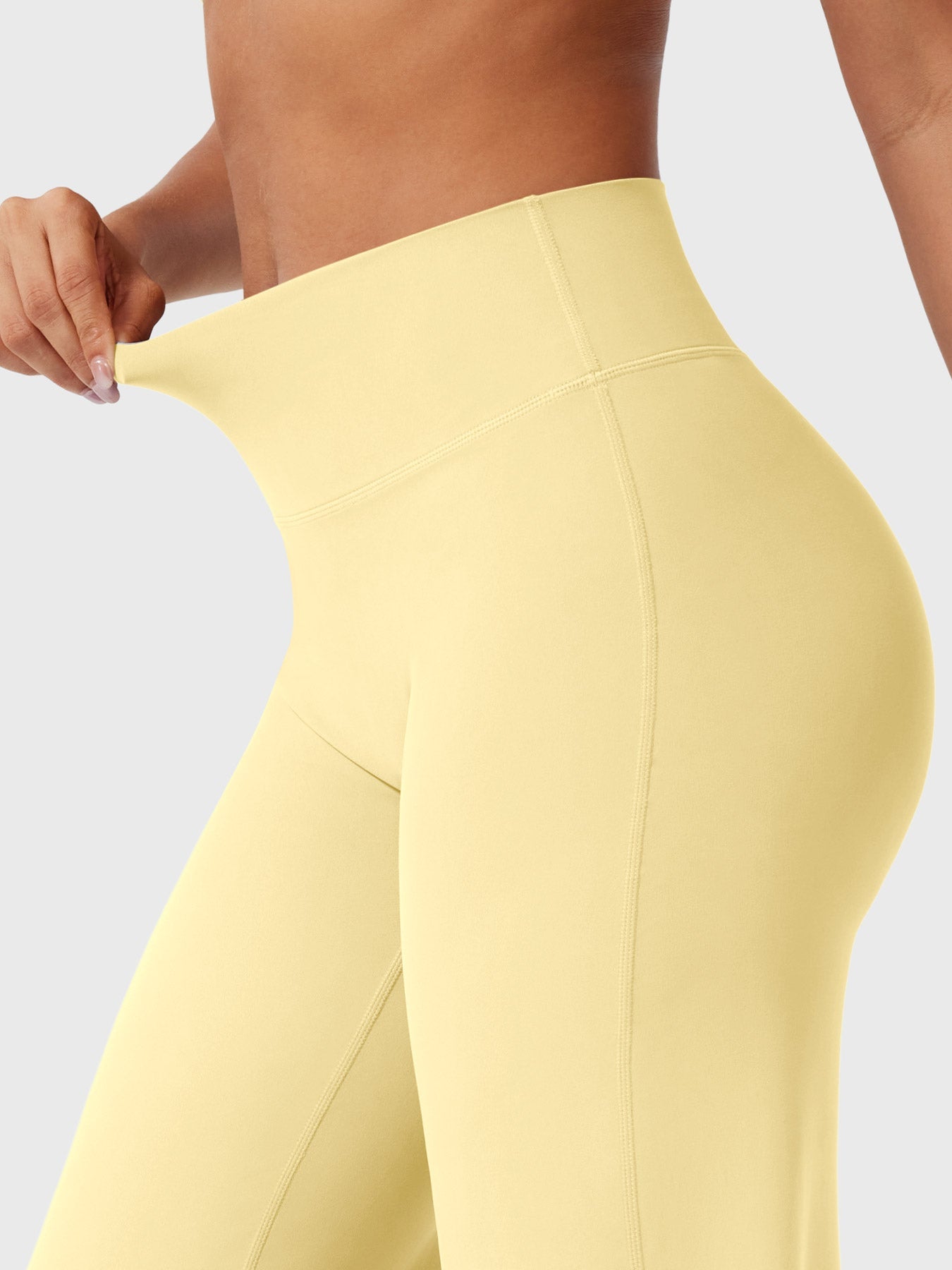 Clean-Front Straight-Leg Pant Leggings