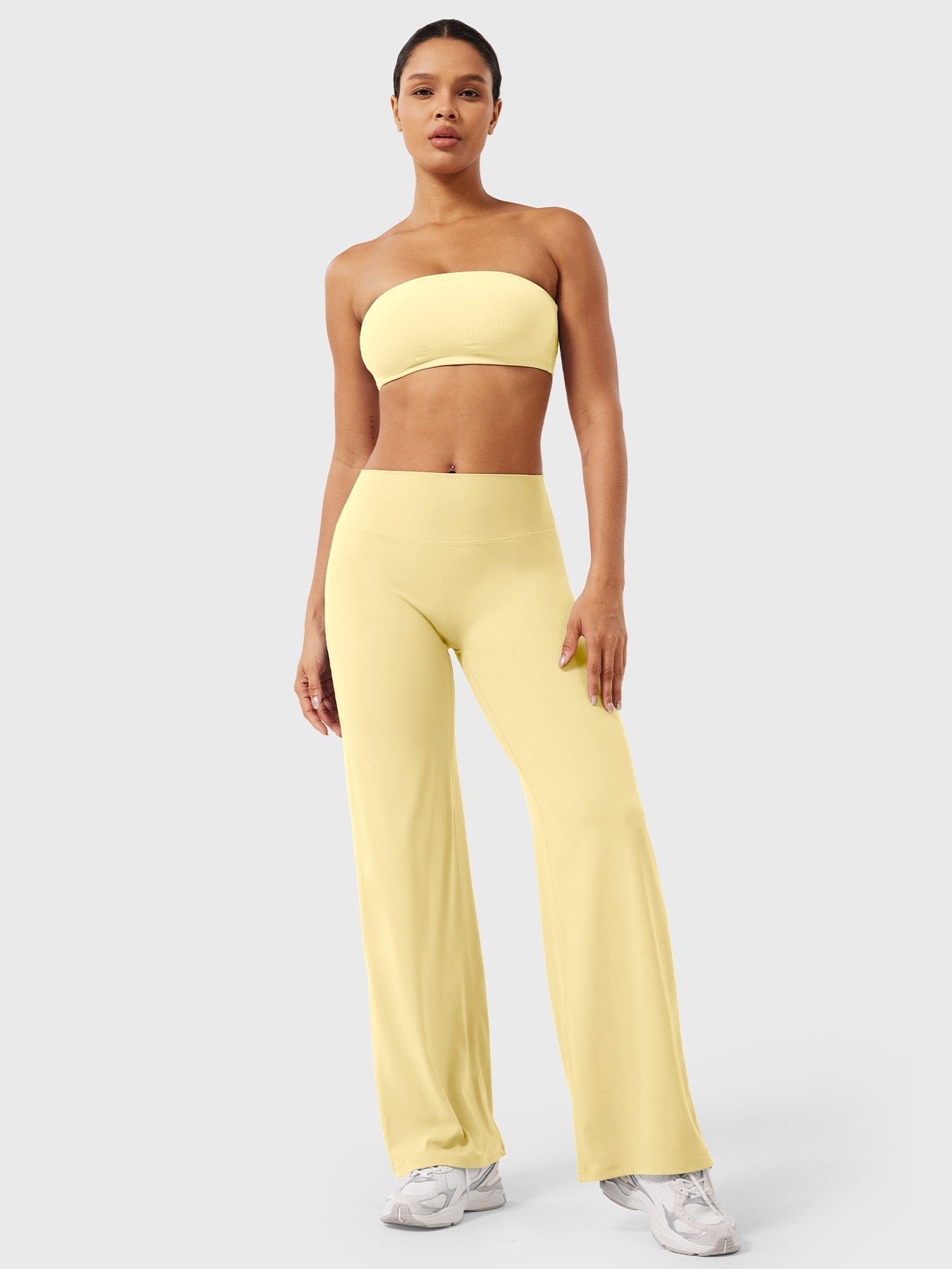 Clean-Front Straight-Leg Pant Leggings