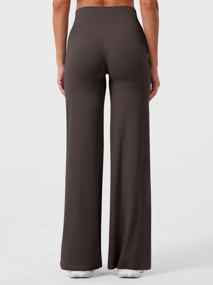 Clean-Front Straight-Leg Pant Leggings