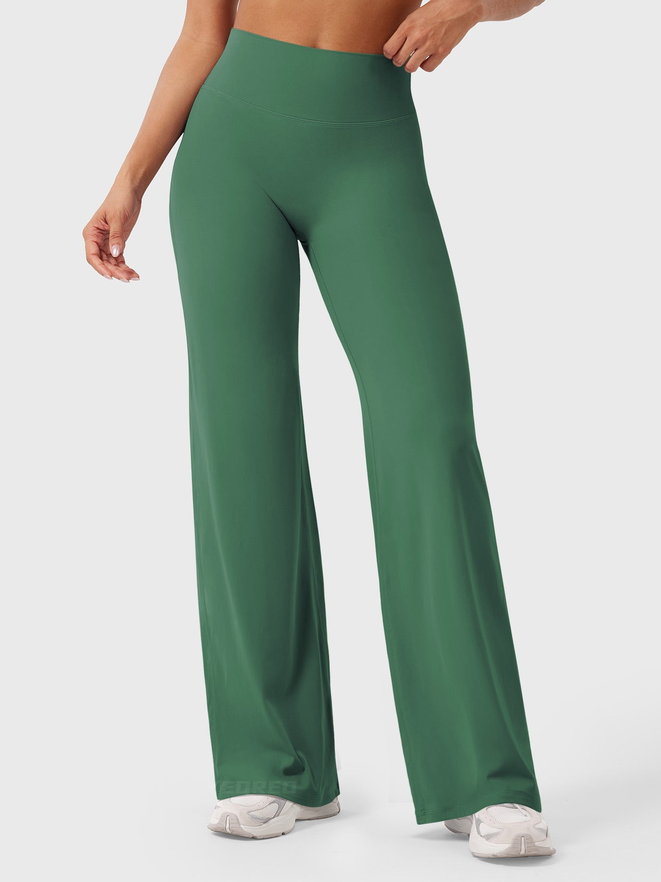 Clean-Front Straight-Leg Pant Leggings