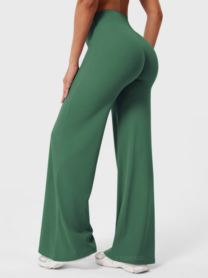 Clean-Front Straight-Leg Pant Leggings