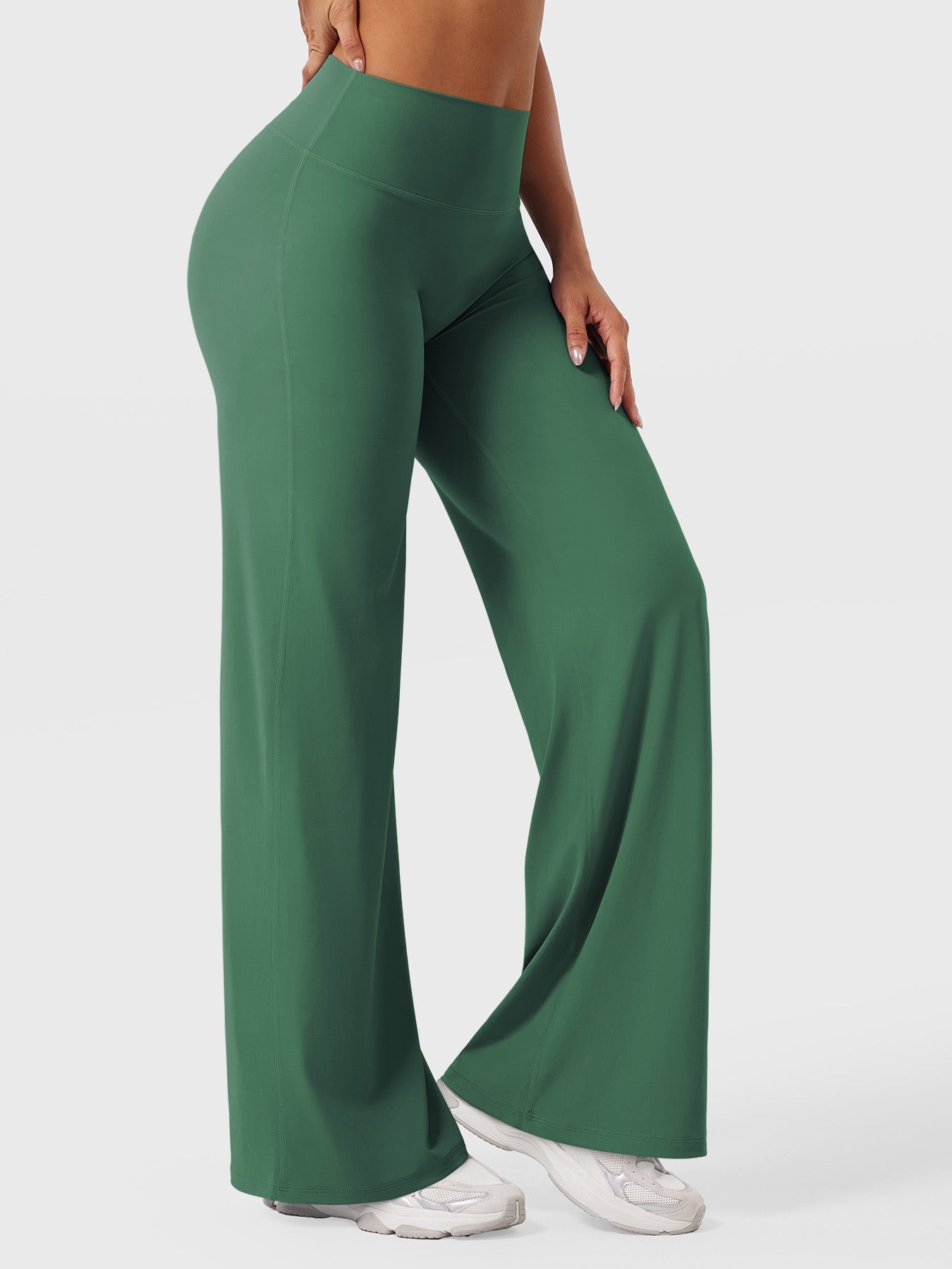 Clean-Front Straight-Leg Pant Leggings