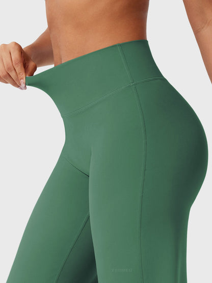 Clean-Front Straight-Leg Pant Leggings