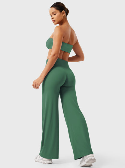Clean-Front Straight-Leg Pant Leggings
