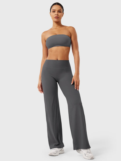 Clean-Front Straight-Leg Pant Leggings