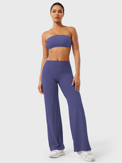 Clean-Front Straight-Leg Pant Leggings