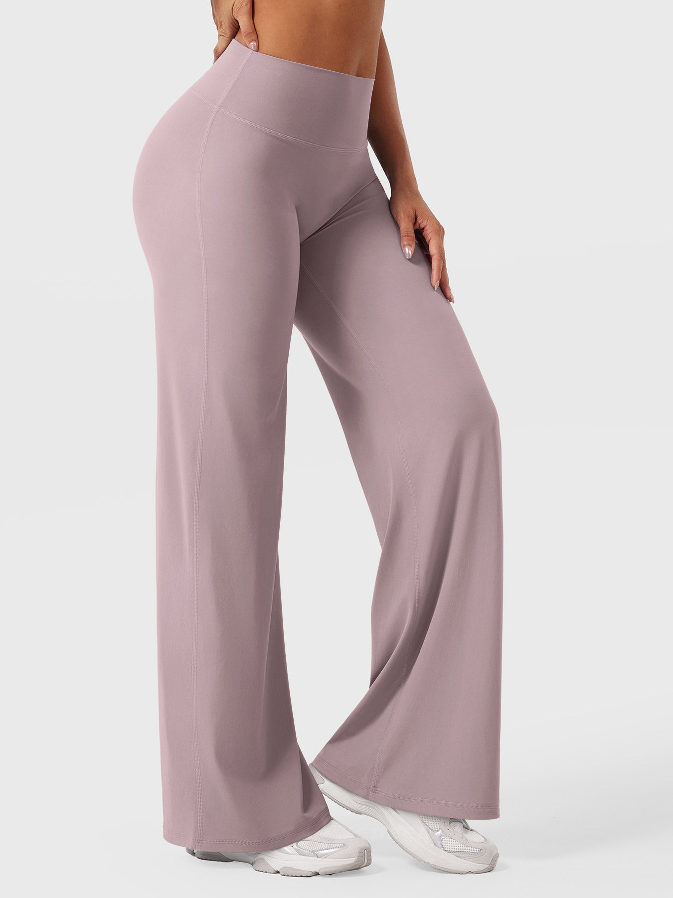 Clean-Front Straight-Leg Pant Leggings