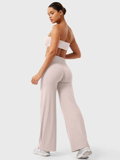 Clean-Front Straight-Leg Pant Leggings