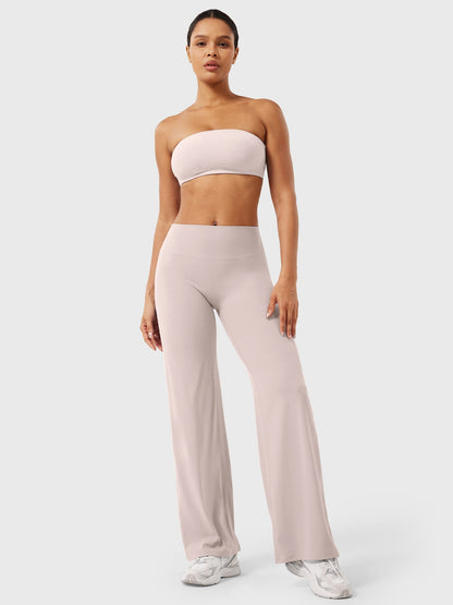 Clean-Front Straight-Leg Pant Leggings