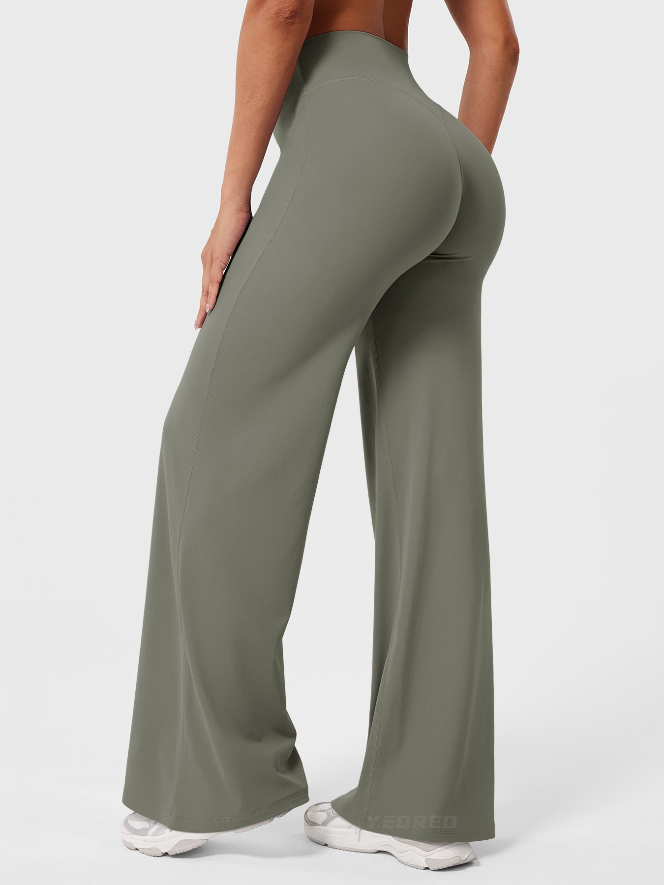 Clean-Front Straight-Leg Pant Leggings