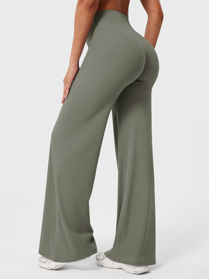 Clean-Front Straight-Leg Pant Leggings
