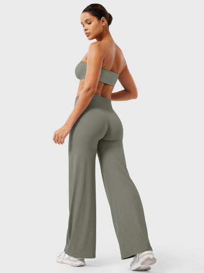 Clean-Front Straight-Leg Pant Leggings