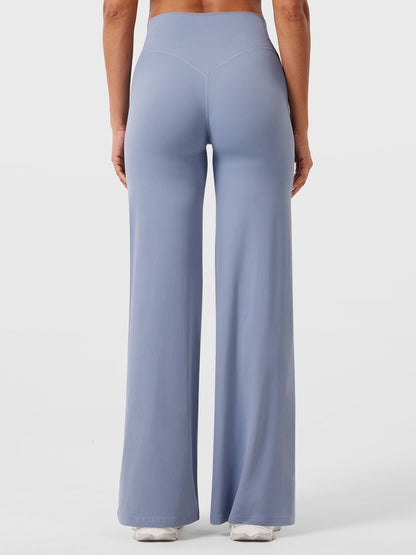 Clean-Front Straight-Leg Pant Leggings