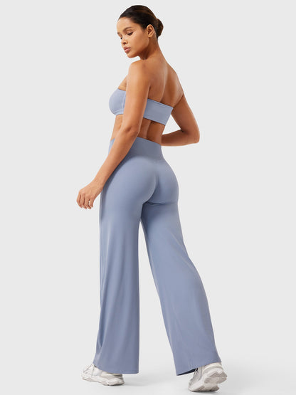 Clean-Front Straight-Leg Pant Leggings