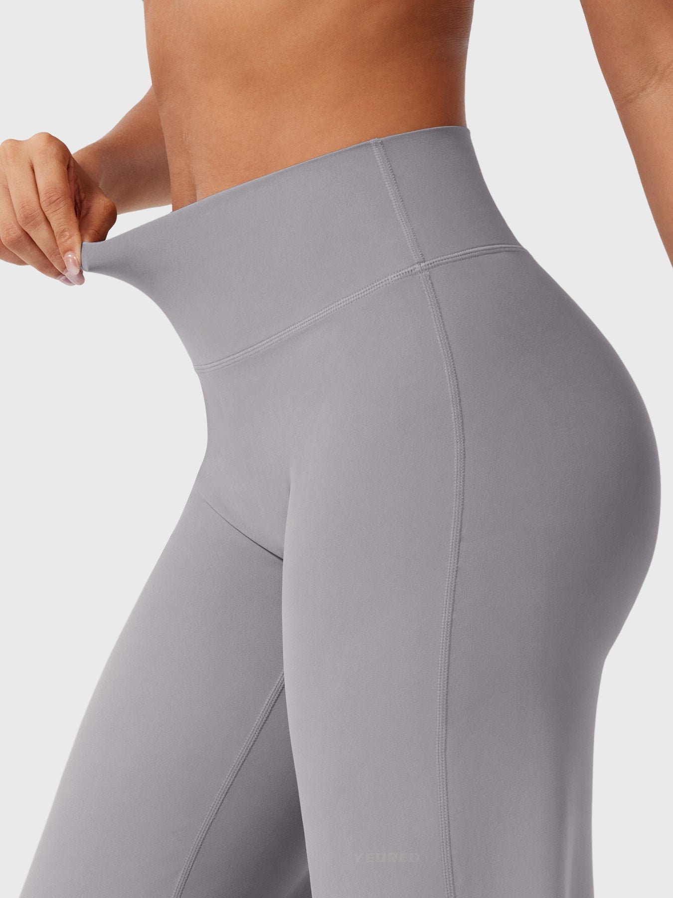 Clean-Front Straight-Leg Pant Leggings