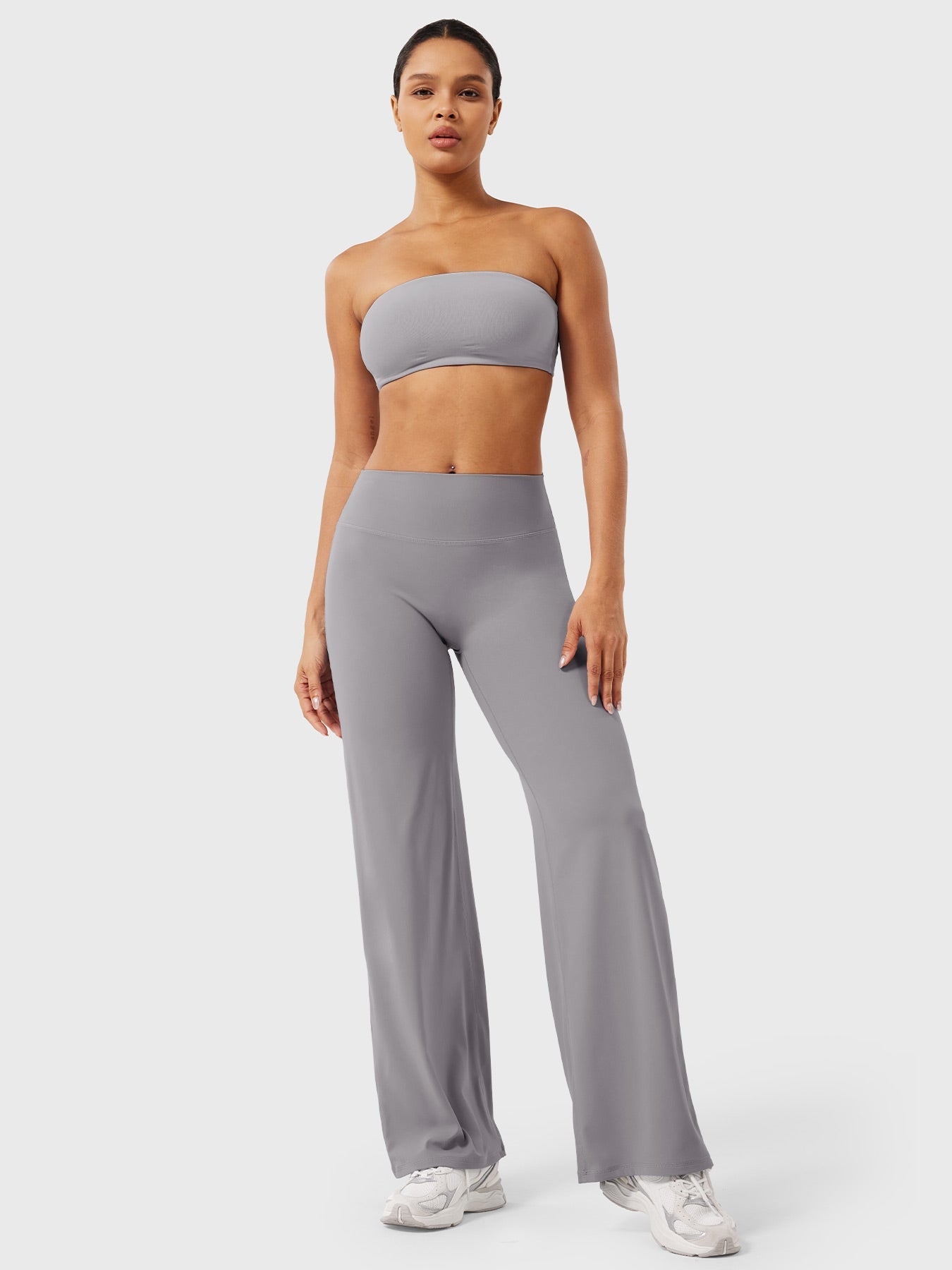 Clean-Front Straight-Leg Pant Leggings