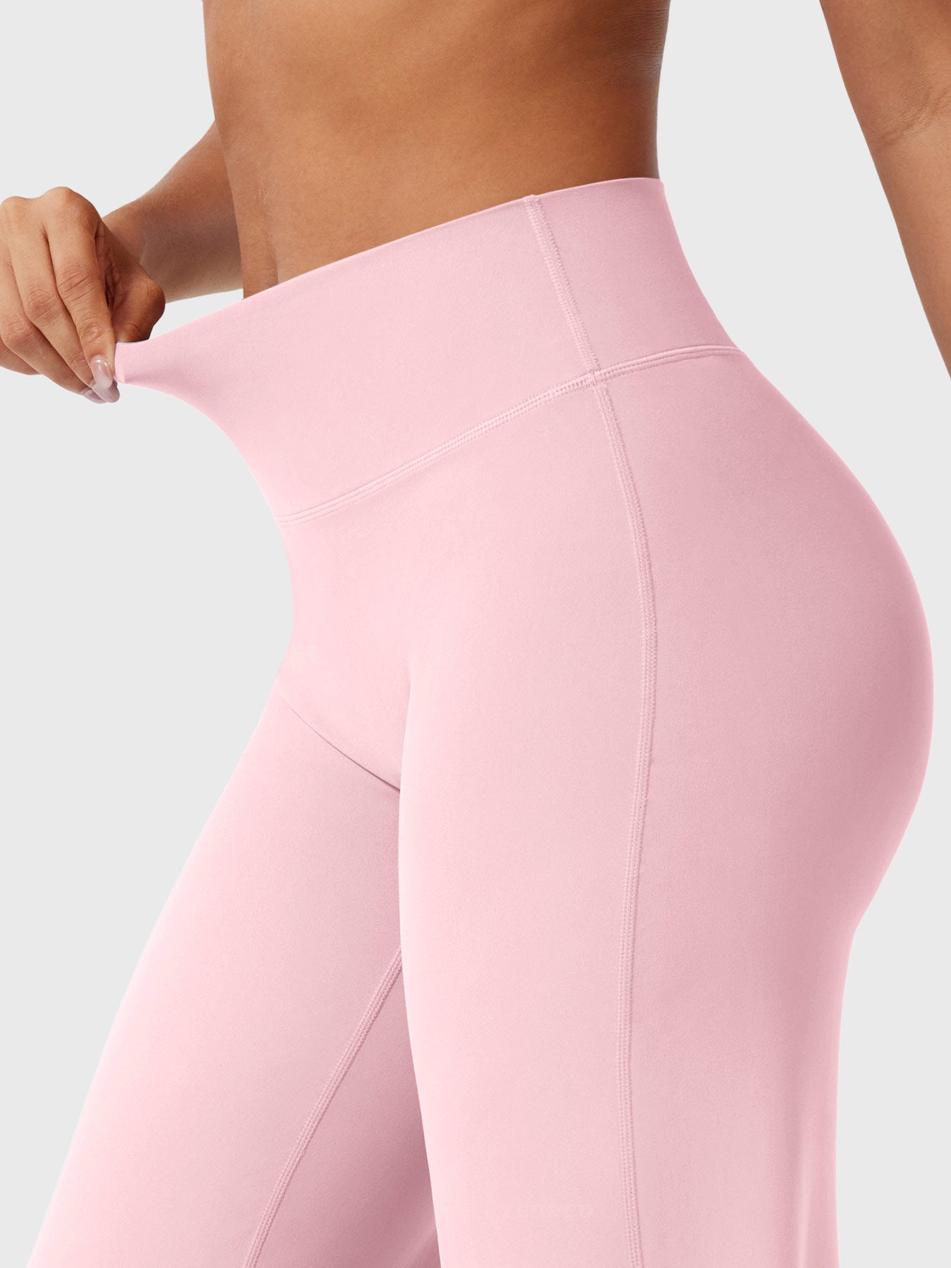 Clean-Front Straight-Leg Pant Leggings