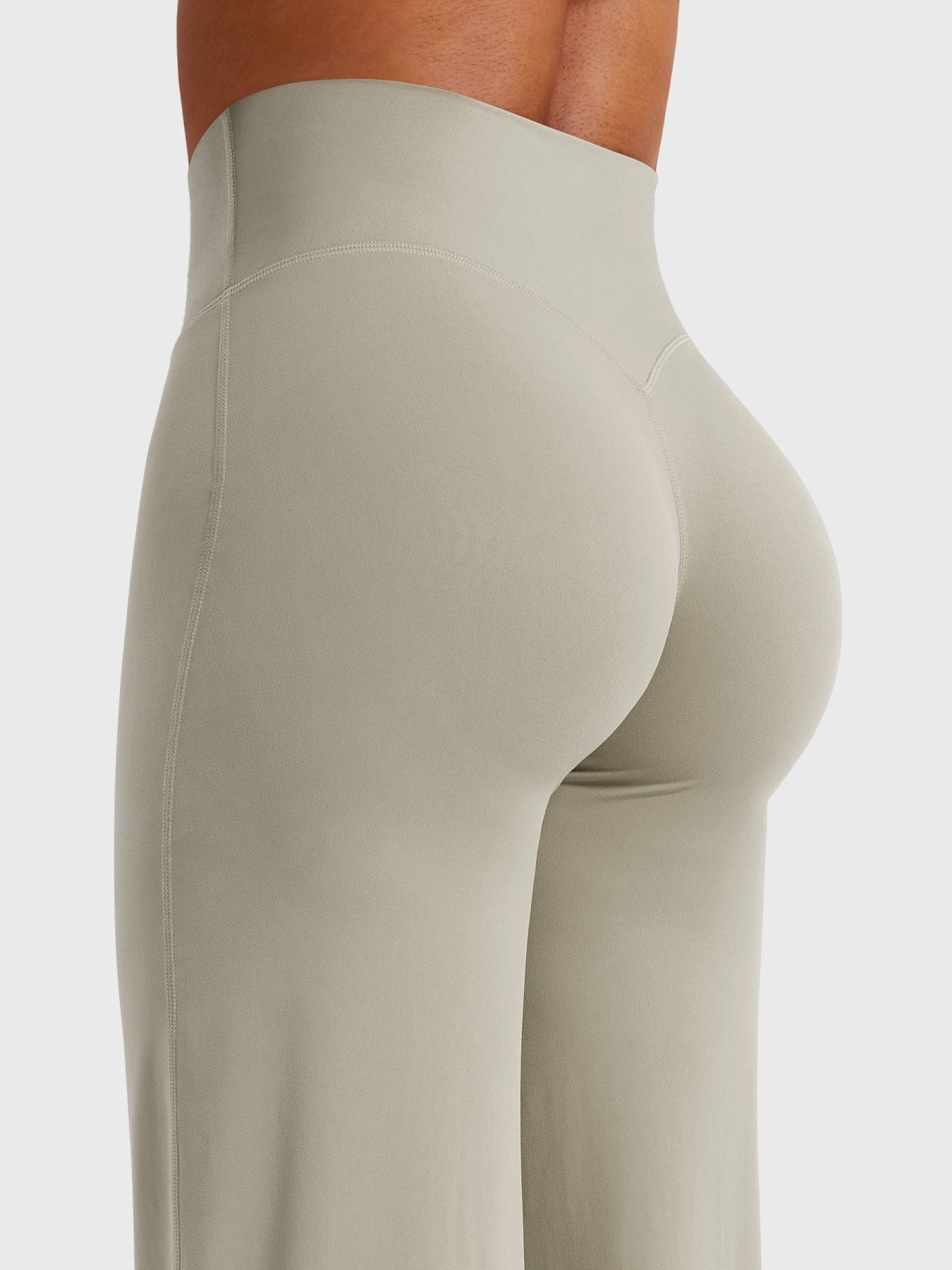 Clean-Front Straight-Leg Pant Leggings