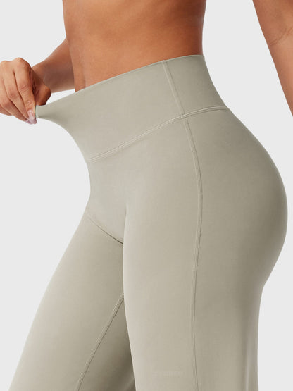 Clean-Front Straight-Leg Pant Leggings
