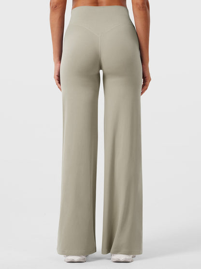 Clean-Front Straight-Leg Pant Leggings