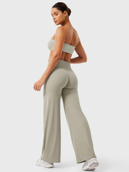 Clean-Front Straight-Leg Pant Leggings