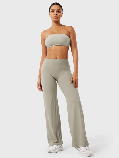 Clean-Front Straight-Leg Pant Leggings