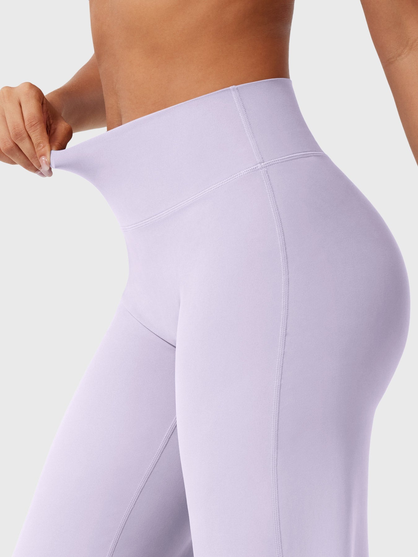 Clean-Front Straight-Leg Pant Leggings