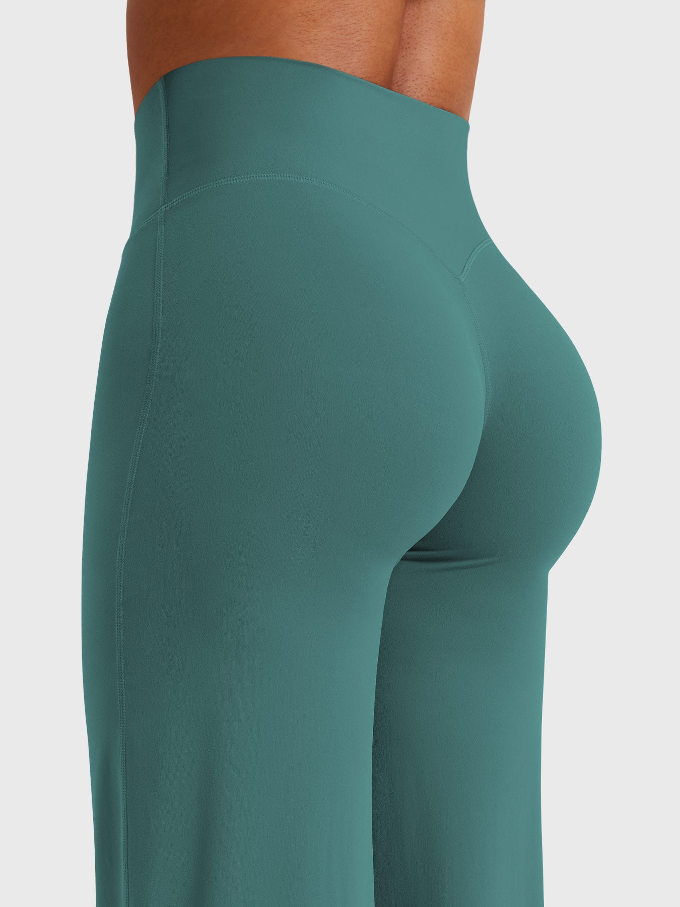 Clean-Front Straight-Leg Pant Leggings