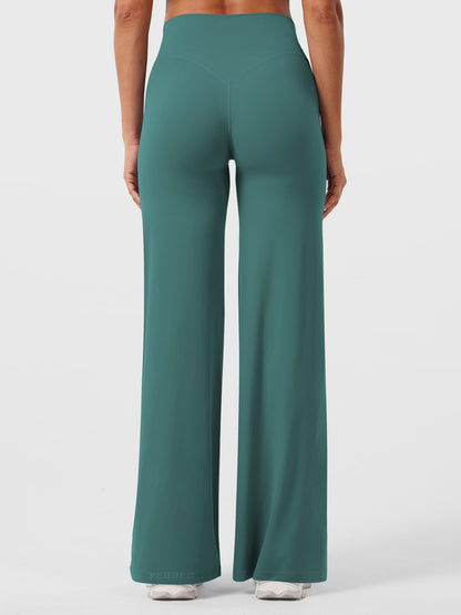 Clean-Front Straight-Leg Pant Leggings