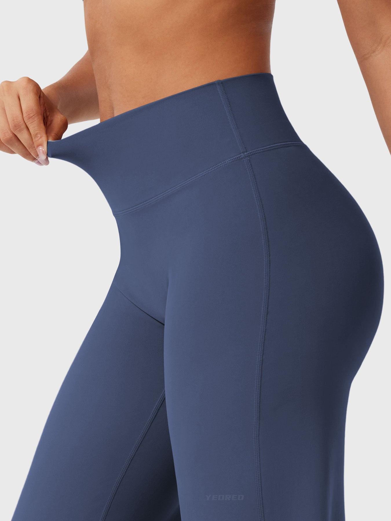 Clean-Front Straight-Leg Pant Leggings