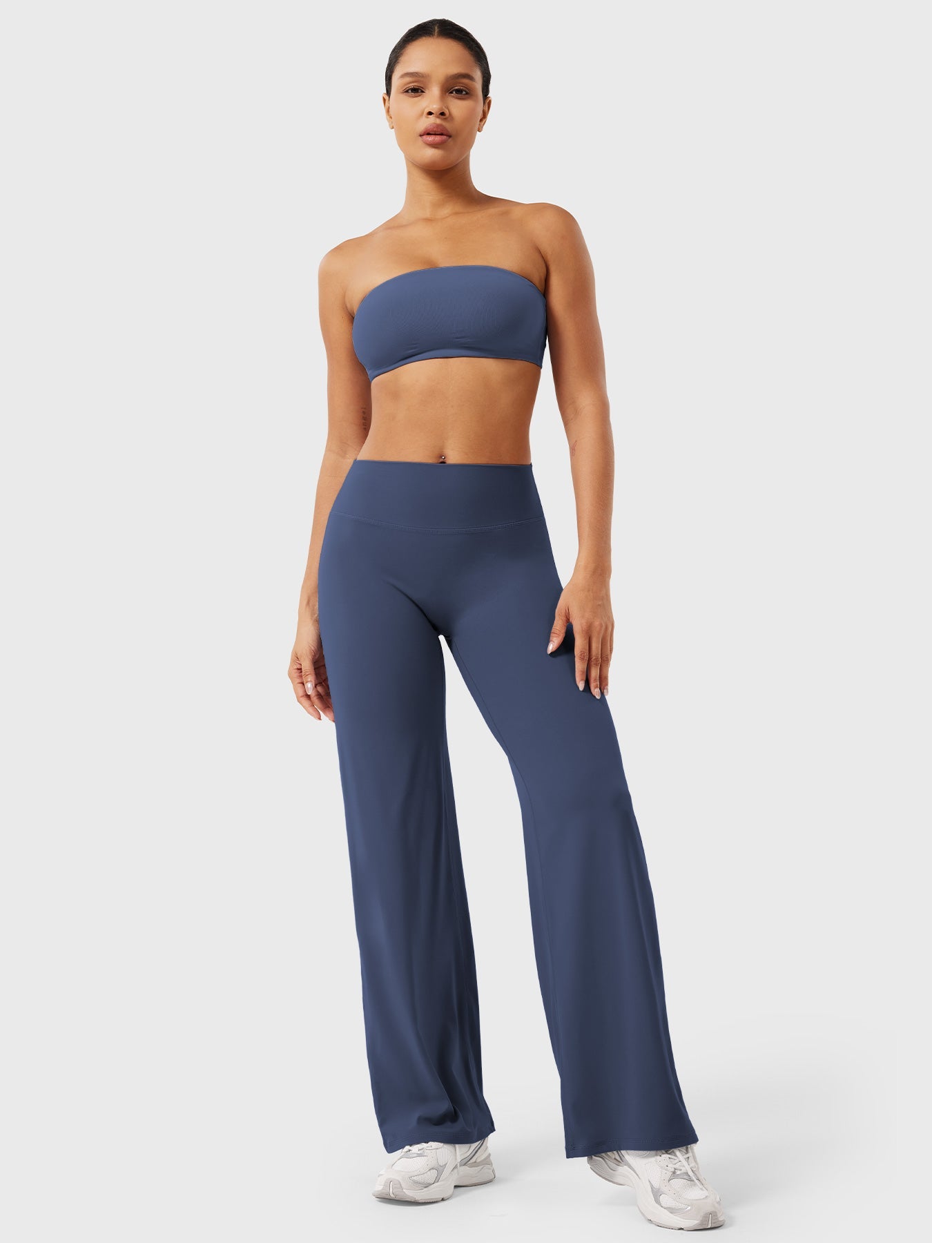 Clean-Front Straight-Leg Pant Leggings