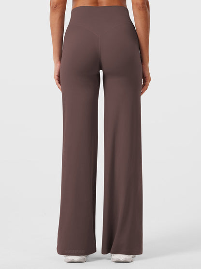 Clean-Front Straight-Leg Pant Leggings
