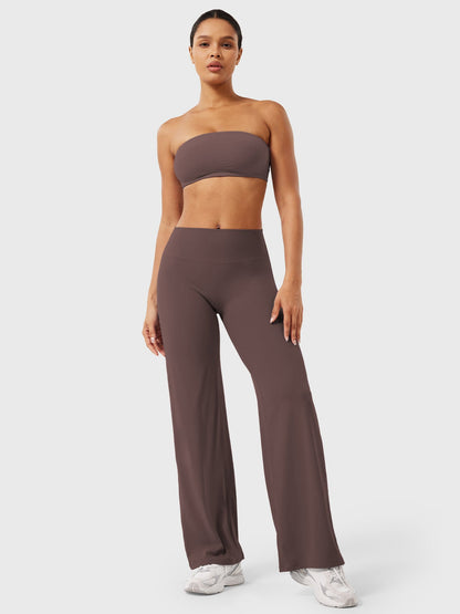 Clean-Front Straight-Leg Pant Leggings