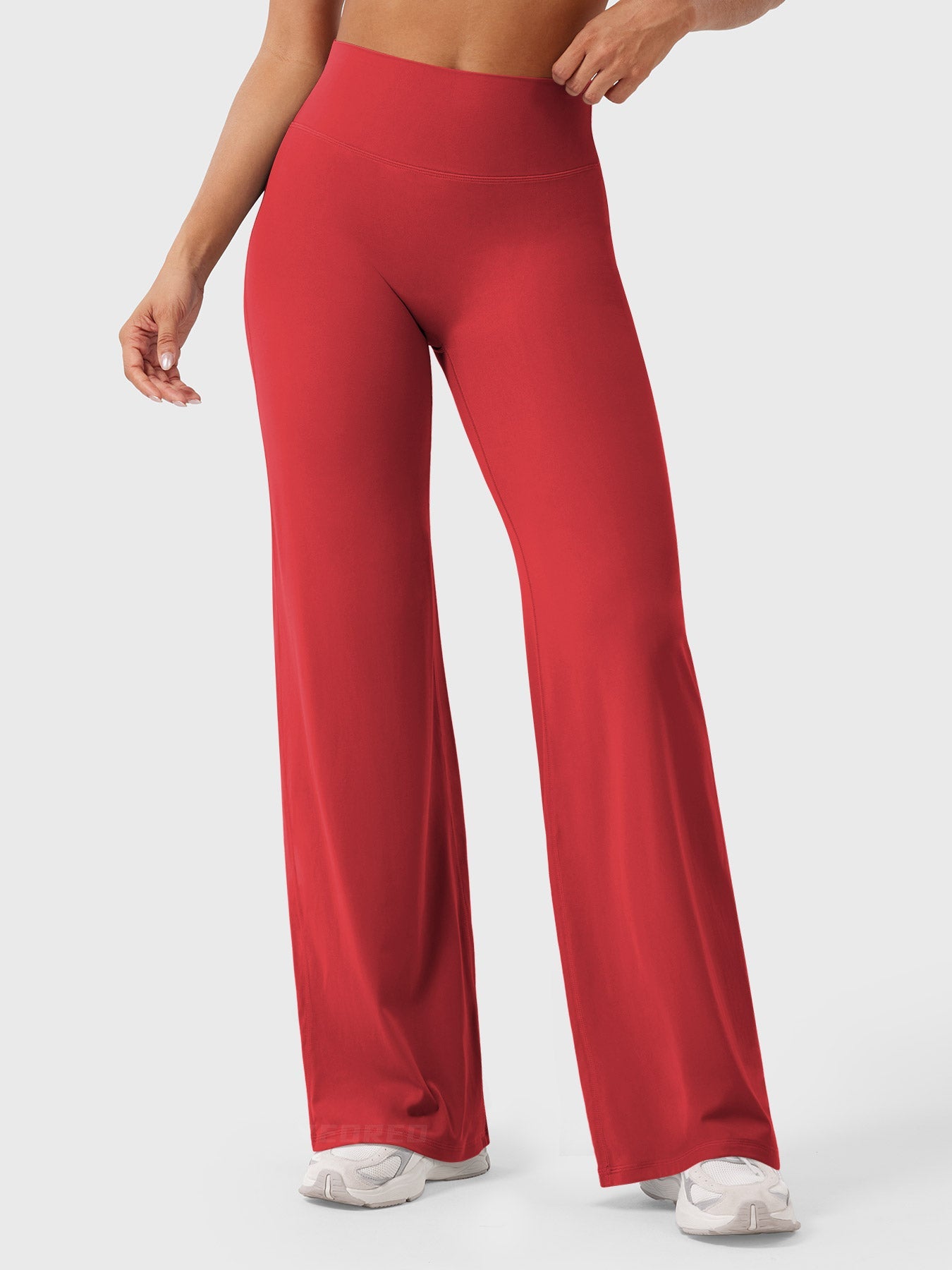 Clean-Front Straight-Leg Pant Leggings