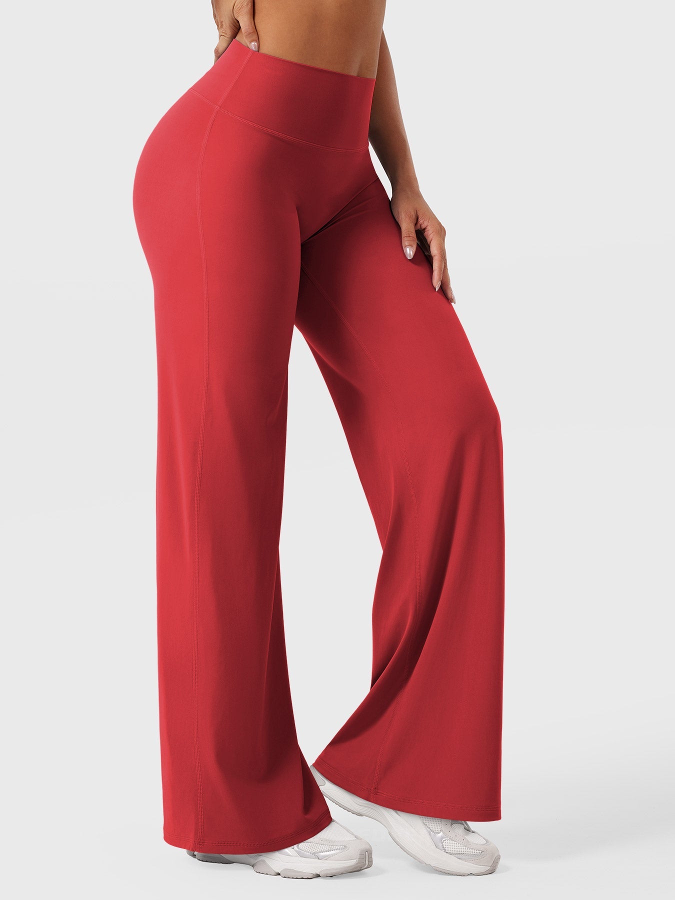 Clean-Front Straight-Leg Pant Leggings