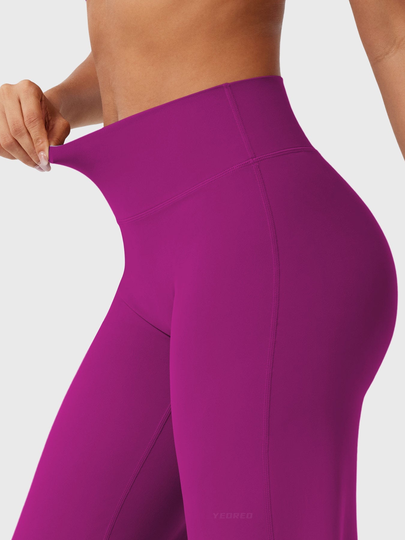 Clean-Front Straight-Leg Pant Leggings