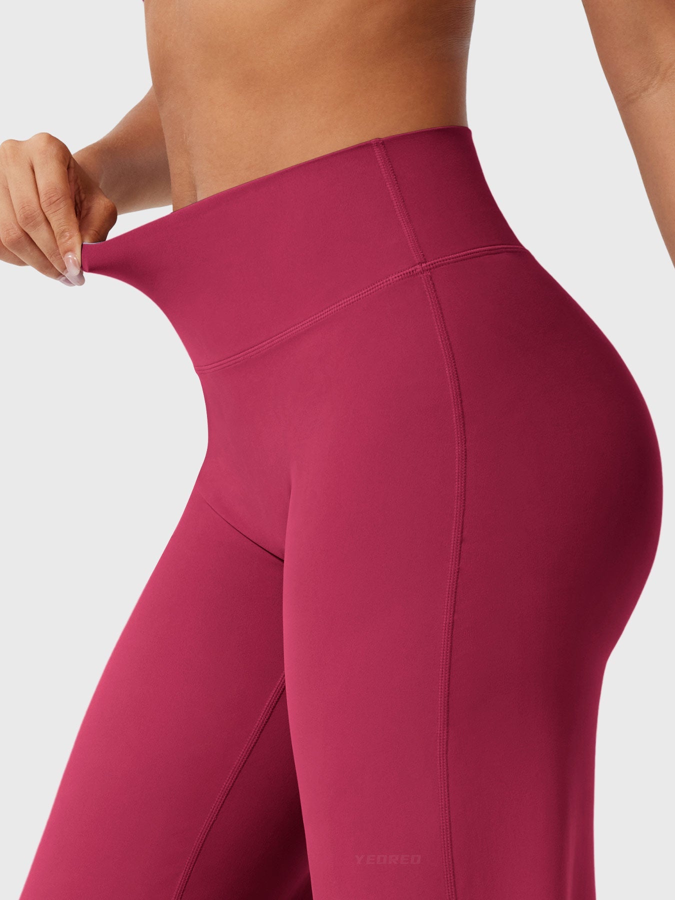 Clean-Front Straight-Leg Pant Leggings