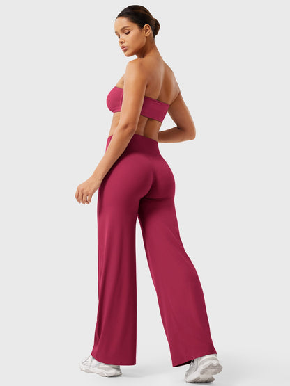 Clean-Front Straight-Leg Pant Leggings