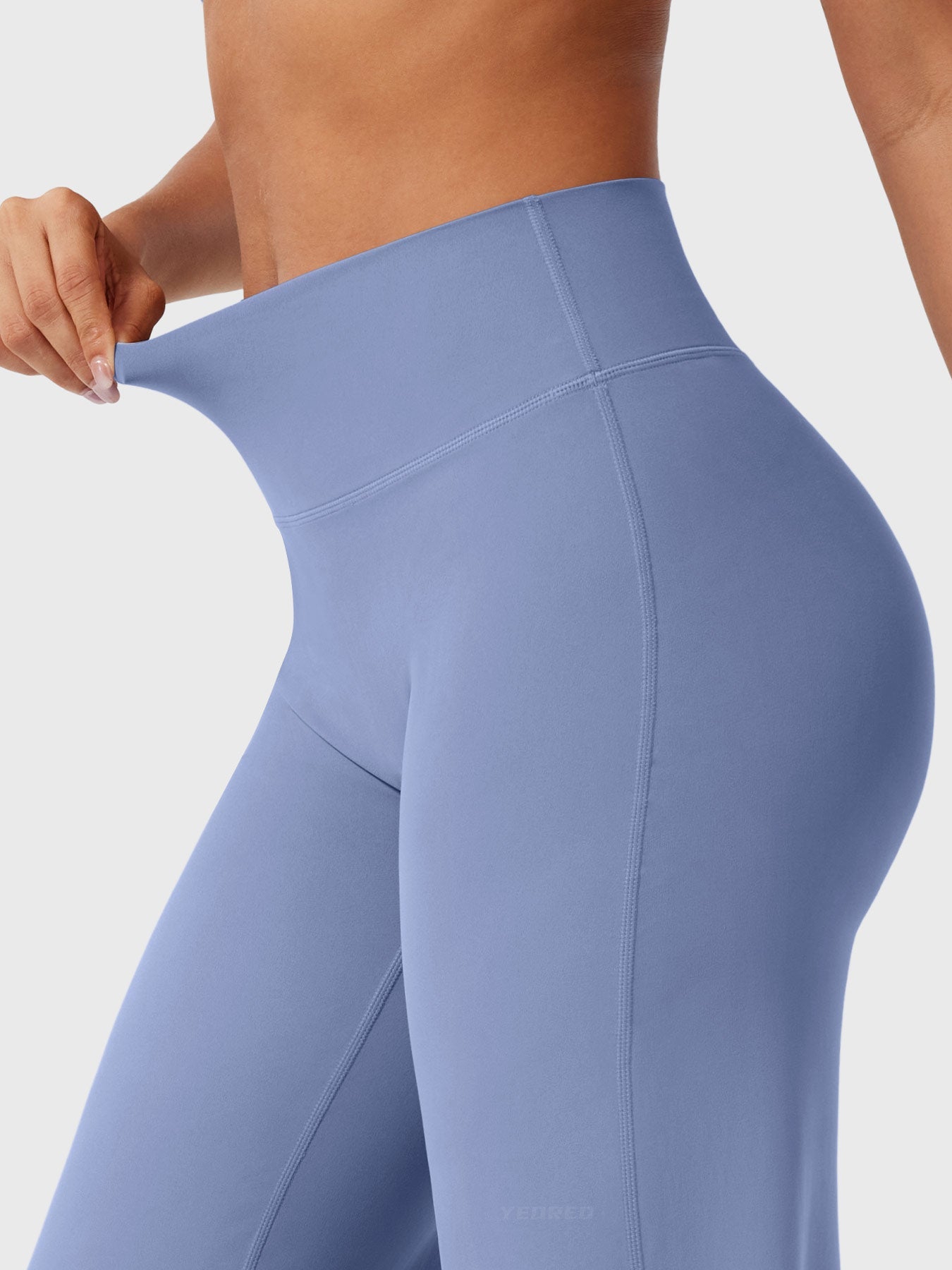 Clean-Front Straight-Leg Pant Leggings